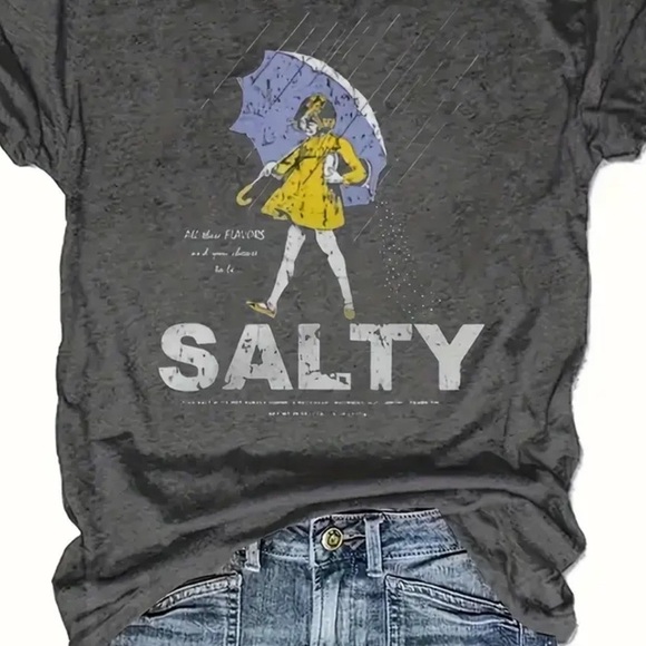 WOMENS SHORT SLEEVE GRAPHIC T-SHIRT - Picture 1 of 4